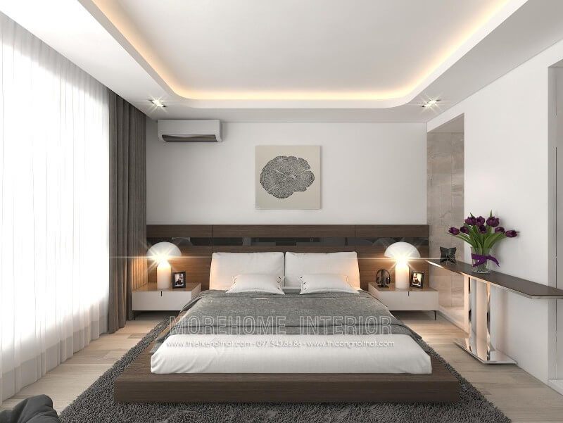 Giường ngủ giá rẻ gỗ An Cường có kiểu dáng đơn giản nhưng sang trọng, tận dụng tối đa diện tích sử dụng. Đây là mẫu giường đẹp, được ứng dụng rộng rãi trong các căn hộ chung cư, nhà phố, biệt thự cao cấp.